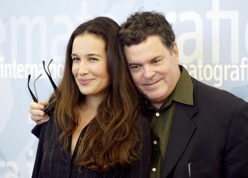 Yael Abecassis and Amos Gitai at the Venice International Film festival.