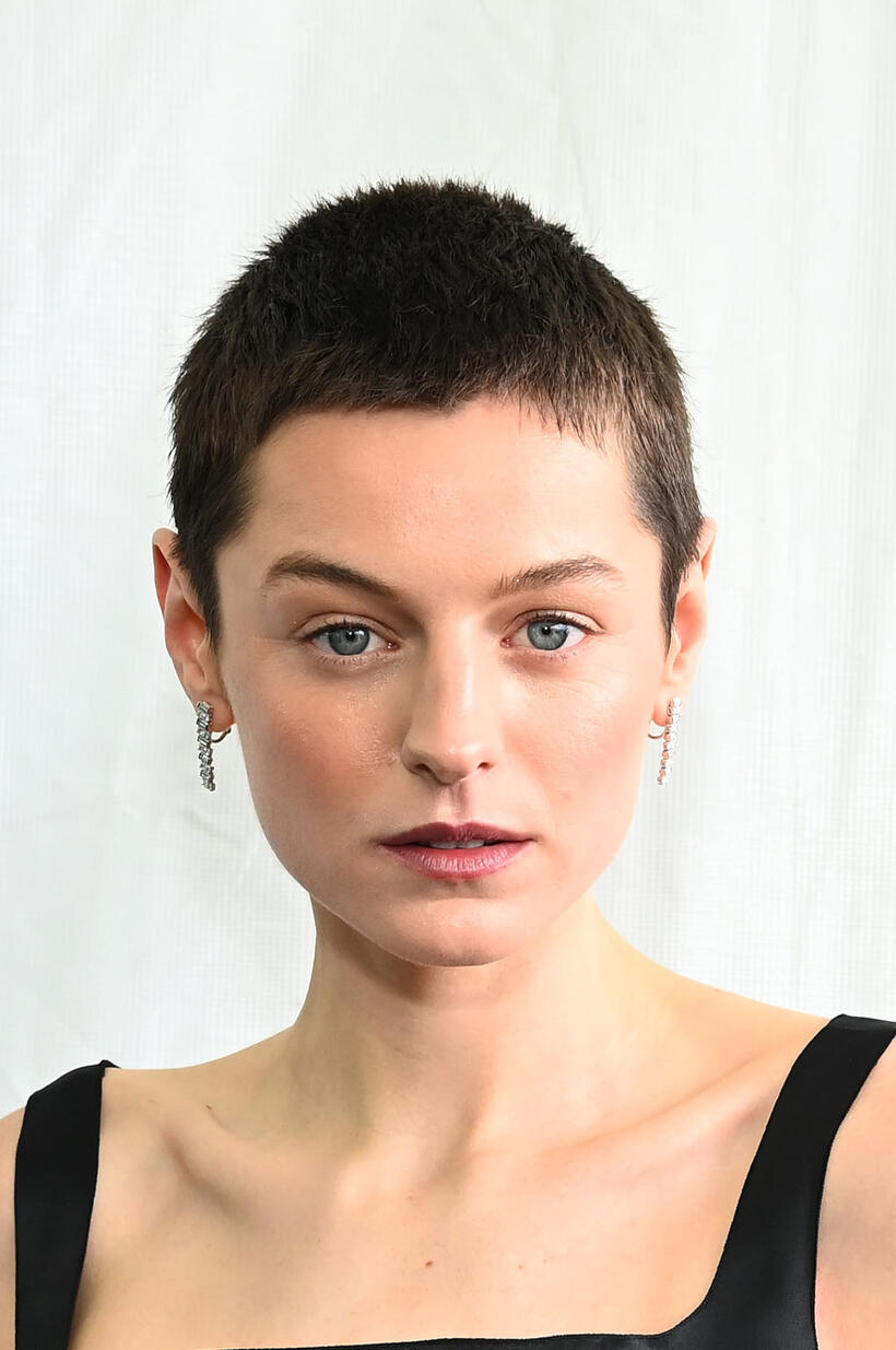 Emma Corrin at the 2024 Film Independent Spirit Awards in Santa Monica, California.