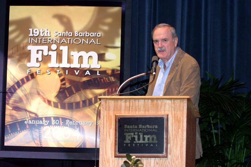 John Cleese at the Arlington Theatre for the Modern Master award during the 19th Annual Santa Barbara International Film Festival.