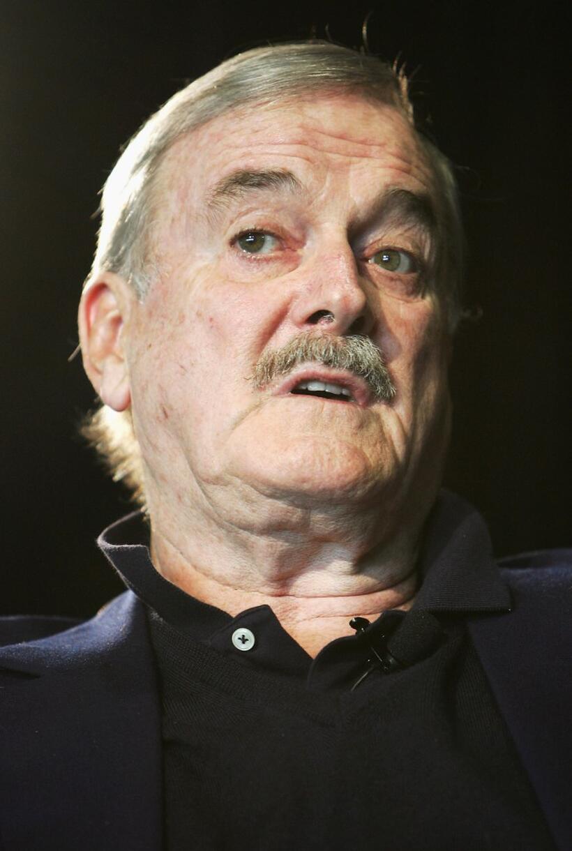 John Cleese at New Zealand for a solo tour of his new show "John Cleese - His Life, Times and Current Medical Problems".