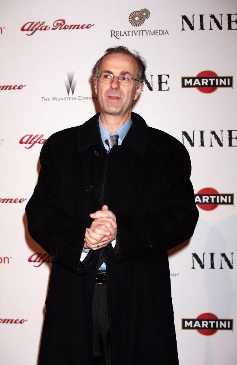 Roberto Citran at the Rome screening of "Nine."