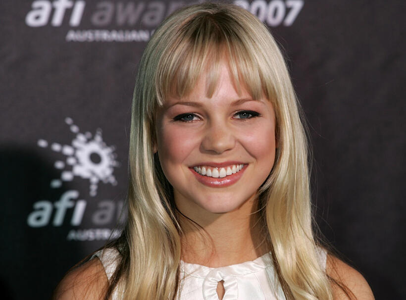 Adelaide Clemens at the L'Oreal Paris 2007 AFI Awards Dinner in Australia.