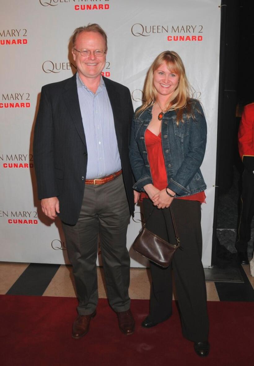Christian Clemenson and Trish Gates at the premiere of "Love Sees No Color."