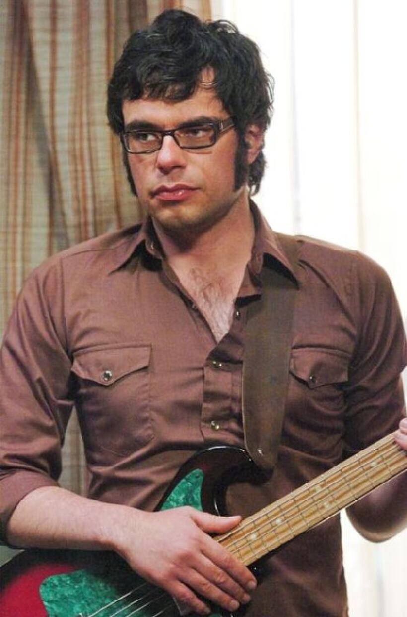 Jemaine Clement on the set of "Despicable Me."