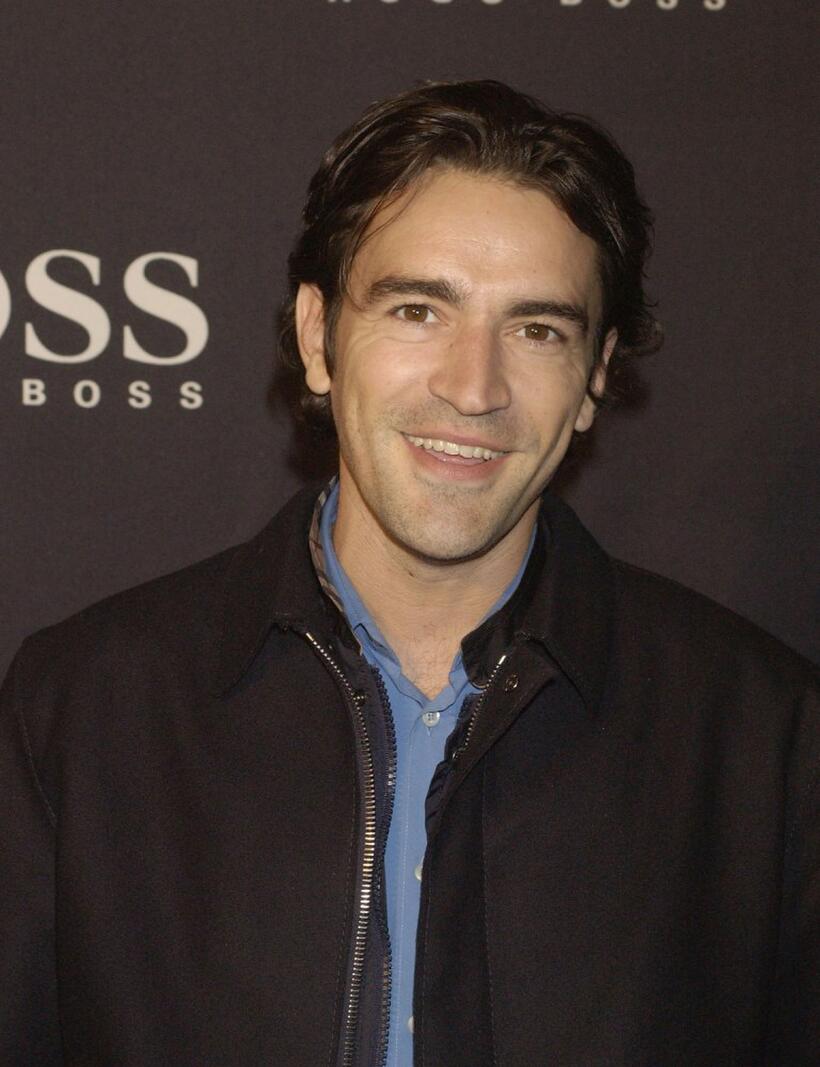 Ben Chaplin at the celebration of a new Hugo Boss store.