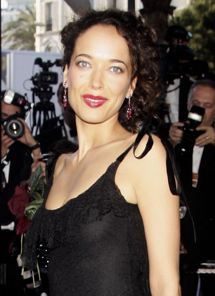 Carmen Chaplin at the premiere "Volver" during the 59th International Cannes Film Festival.