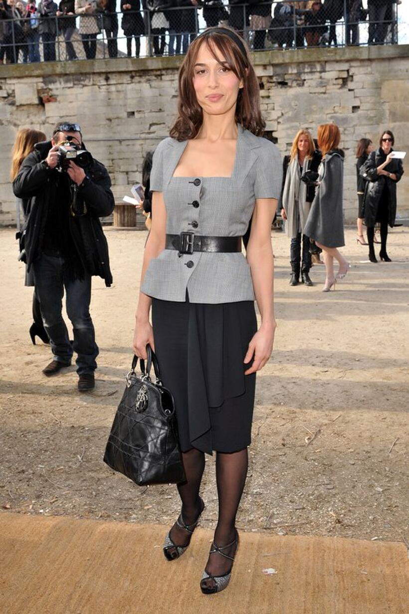 Dolores Chaplin at the Paris Womenswear Fashion Week Fall/Winter 2011.