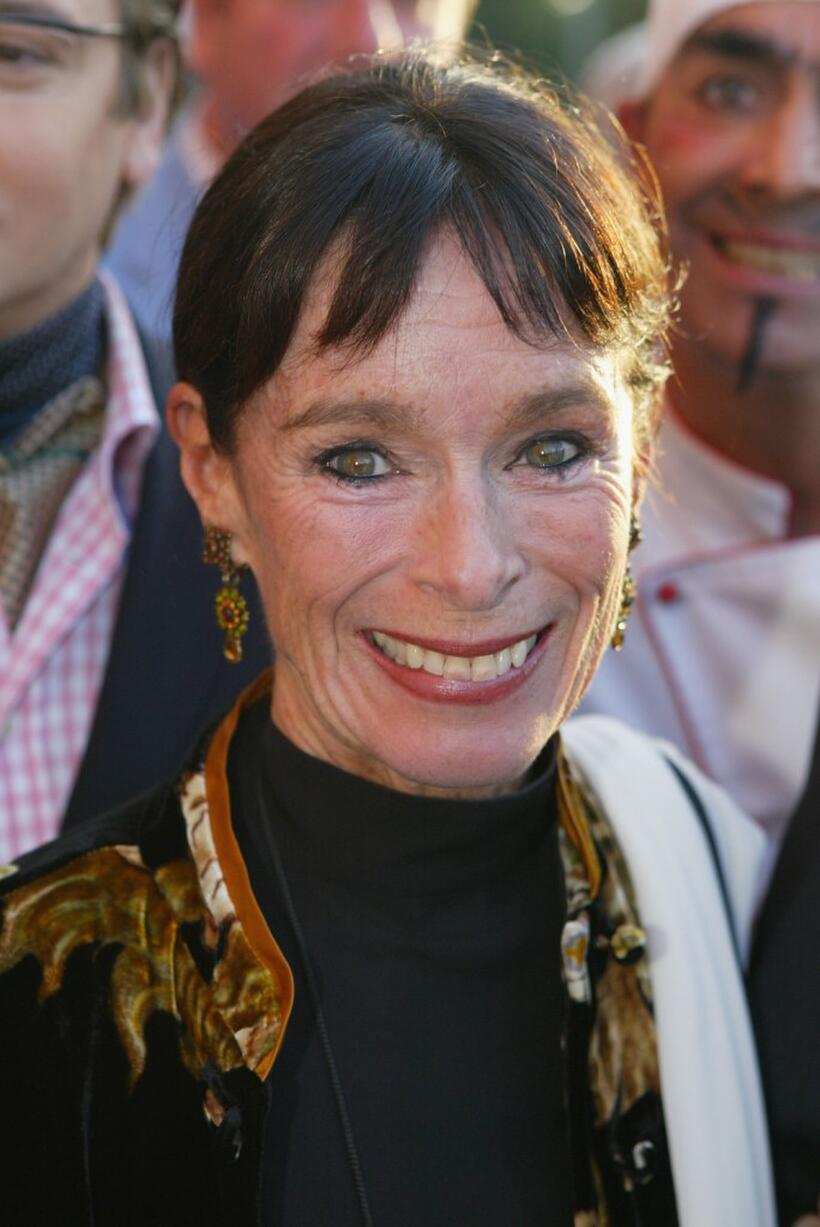 Geraldine Chaplin at the Hoffest party.
