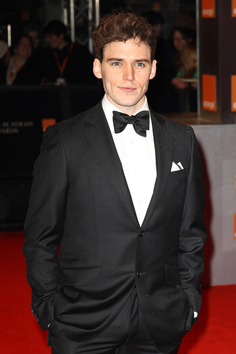 Sam Claflin at the Orange British Academy Film Awards in London.