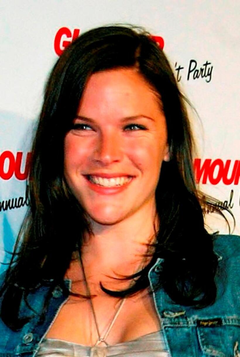 Karen Cliche at the Glamour Magazine's Dont party event.