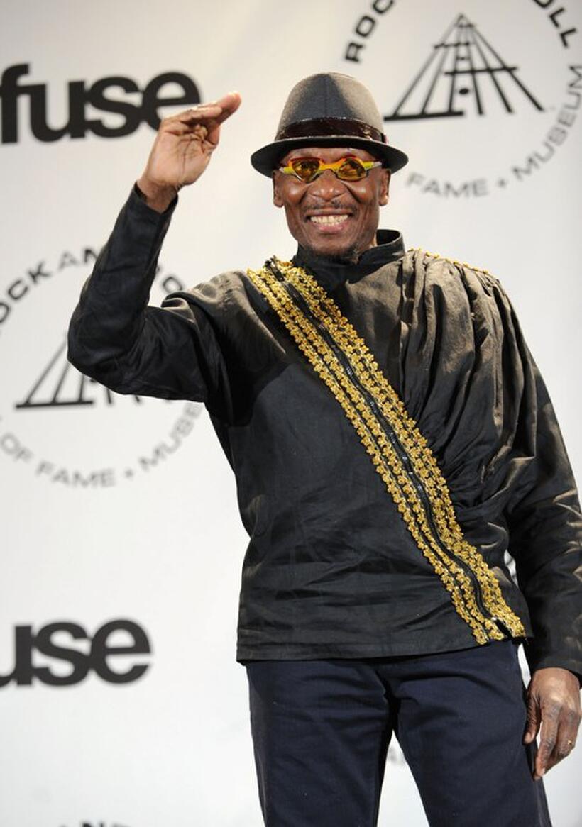 Jimmy Cliff at the 25th Annual Rock And Roll Hall of Fame Induction Ceremony.