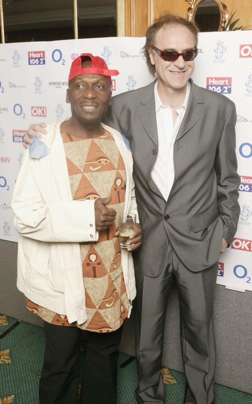 Jimmy Cliff and Ray Davies at the Nordoff Robbins Silver clef Awards.