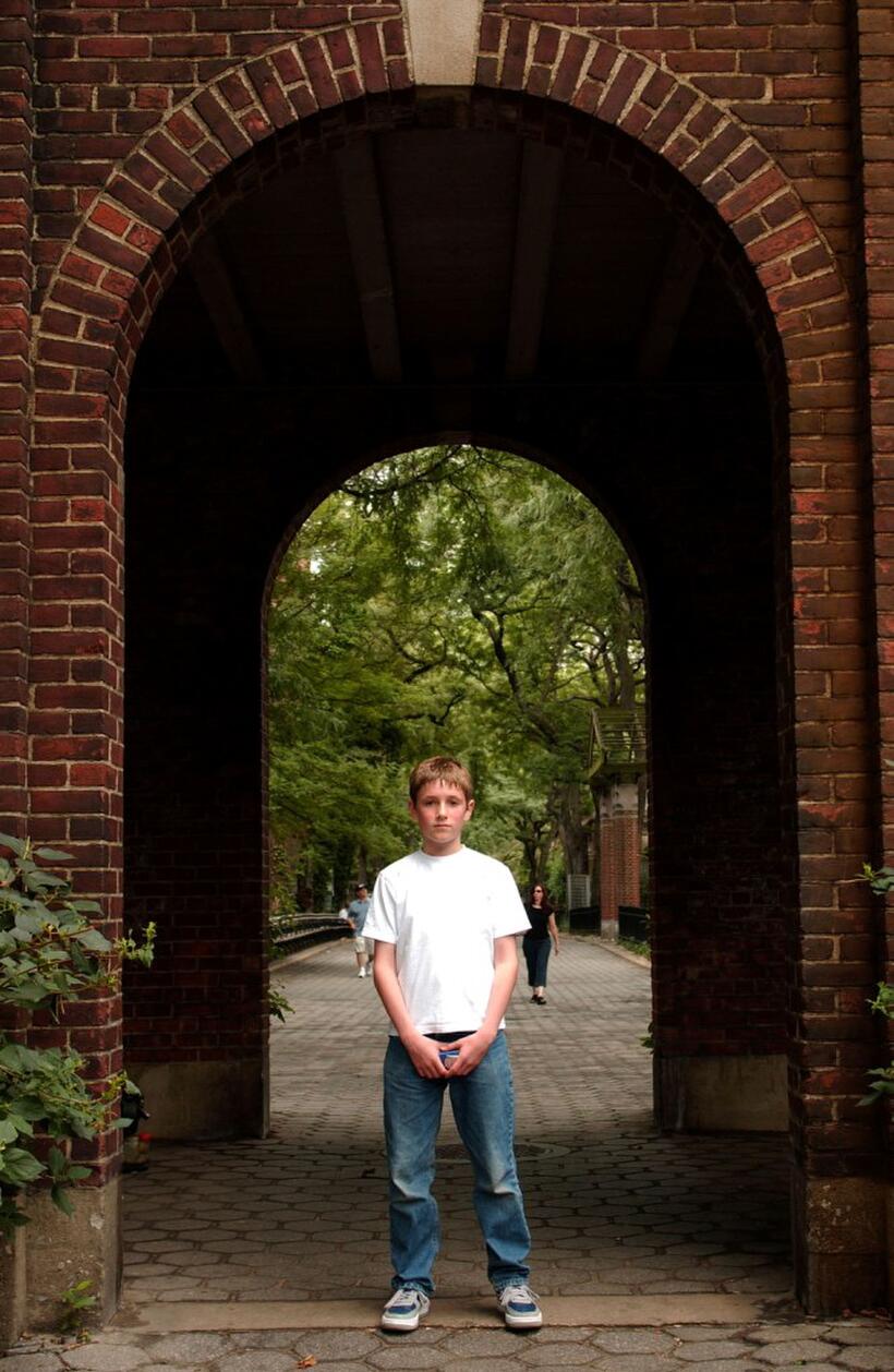 Barney Clark at the Central Park in New York.