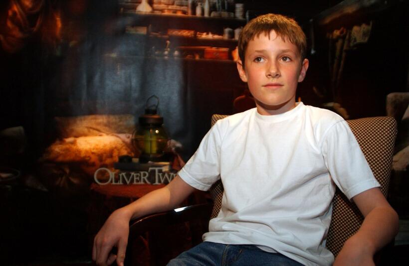Barney Clark at the press junket in New York.