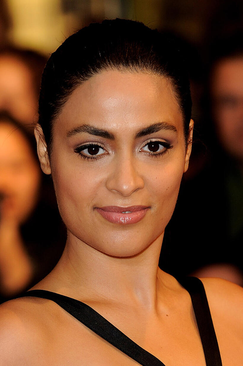 Yasmine Al Masri at the premiere of "Miral" during the 54th BFI London Film Festival.