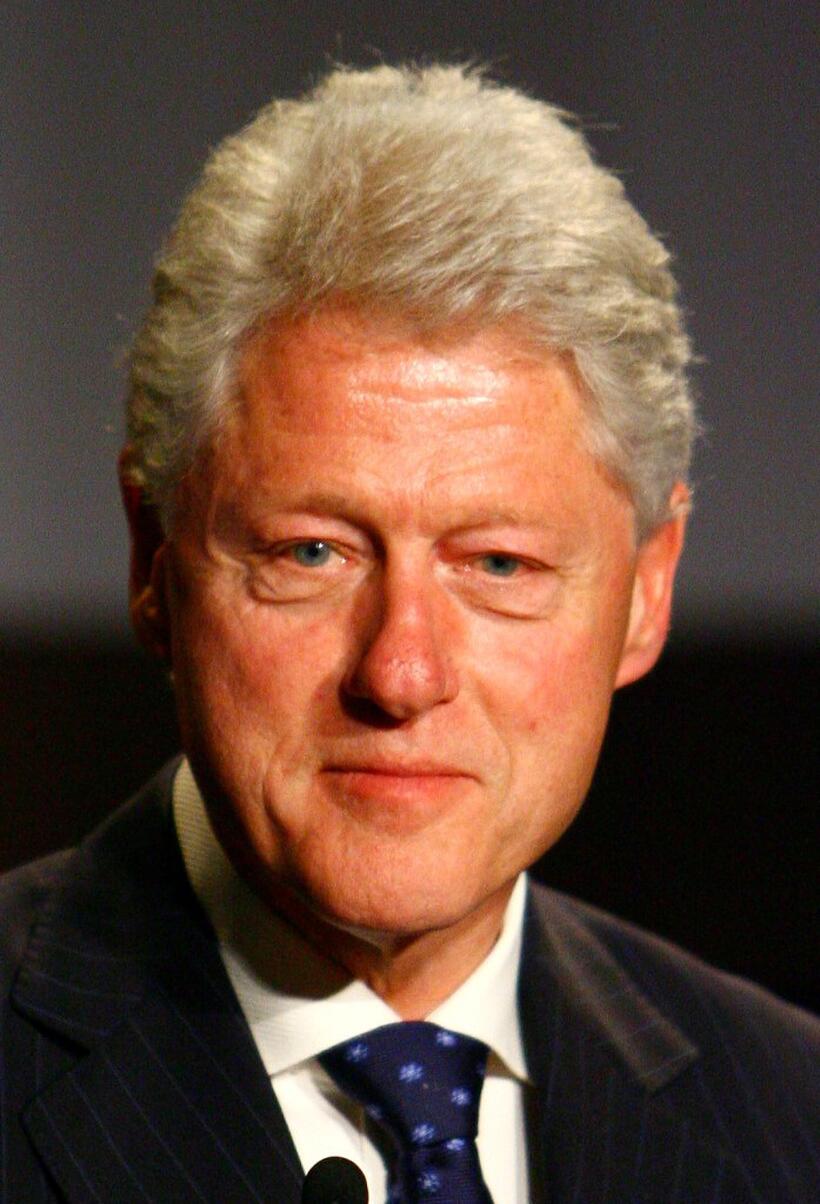 Bill Clinton at the Rwanda reception during the 2007 Tribeca Film Festival.