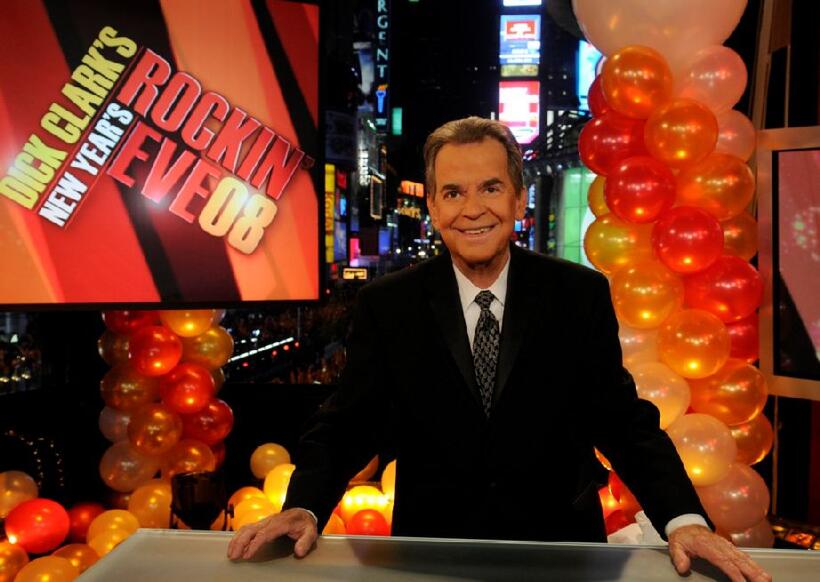Dick Clark at the 35th anniversary showing of Dick Clark's New Year's Rockin' Eve.