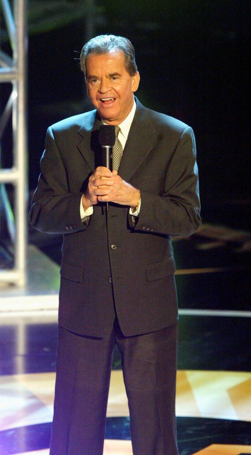 Dick Clark at 'Motown 45' Anniversary Celebration Show.