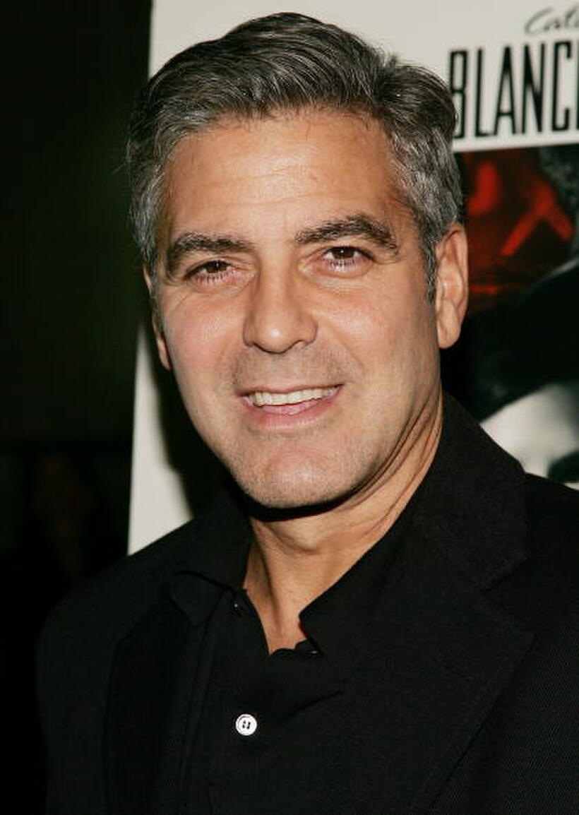 George Clooney at a special N.Y. screening of "The Good German."
