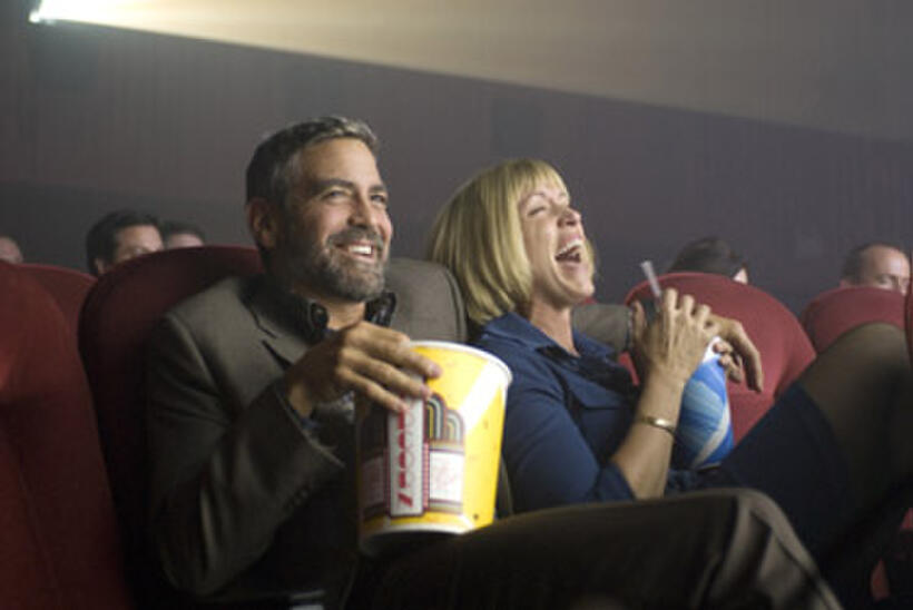 George Clooney and Frances McDormand in "Burn After Reading."