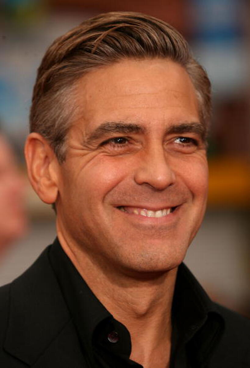 George Clooney at the Hollywood premiere of "Ocean's Thirteen."
