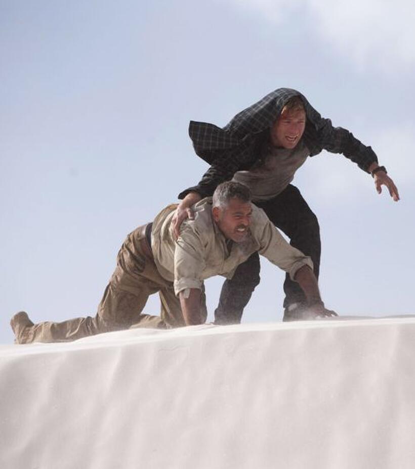 George Clooney and Ewan McGregor in "The Men Who Stare at Goats."