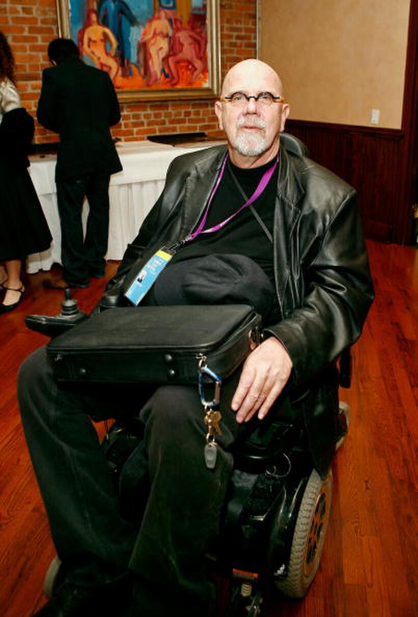 Chuck Close at the 2007 Tribeca Film Festival.