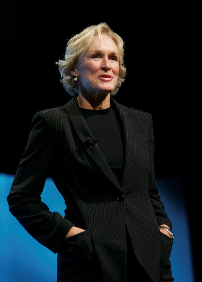 Glenn Close at the Time Magazine Global Health Summit at the Time Warner Center.