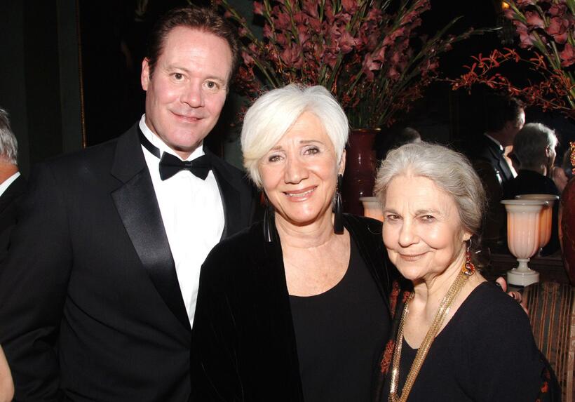 Chris Lemmon, Olympia Dukakis and Lynn Cohen at the National Arts Club celebration.