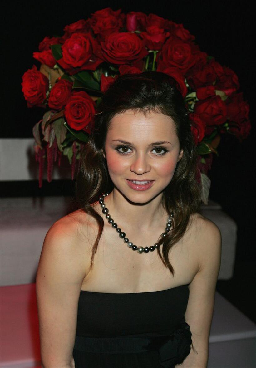 Sasha Cohen at the Rodeo Drive Walk of Style event.