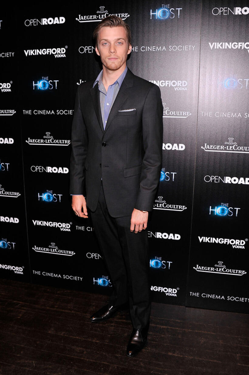Jake Abel at the New York premiere of "The Host."