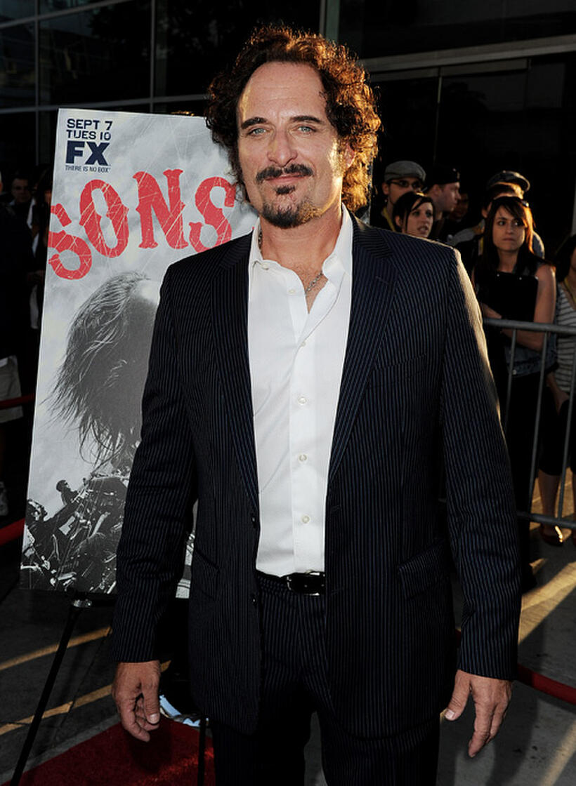 Kim Coates at the season three premiere of "Sons of Anarchy" in California.