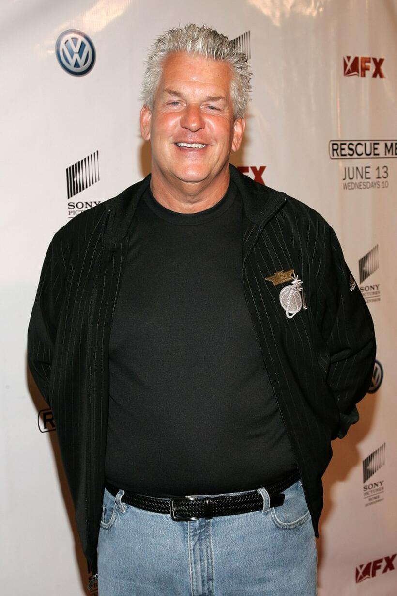 Lenny Clarke at the premiere of "Rescue Me."