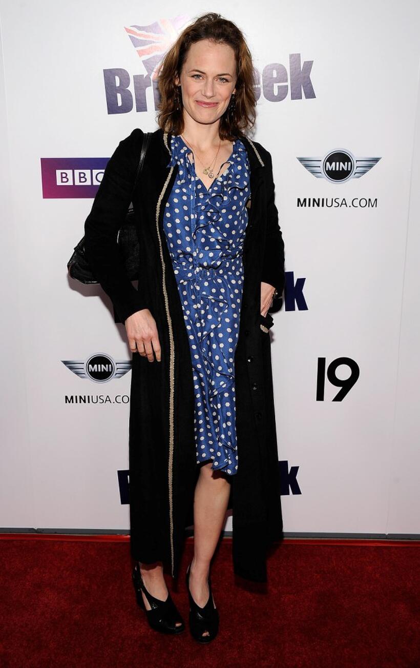 Sarah Clarke at the Champagne Launch Of BritWeek 2009.