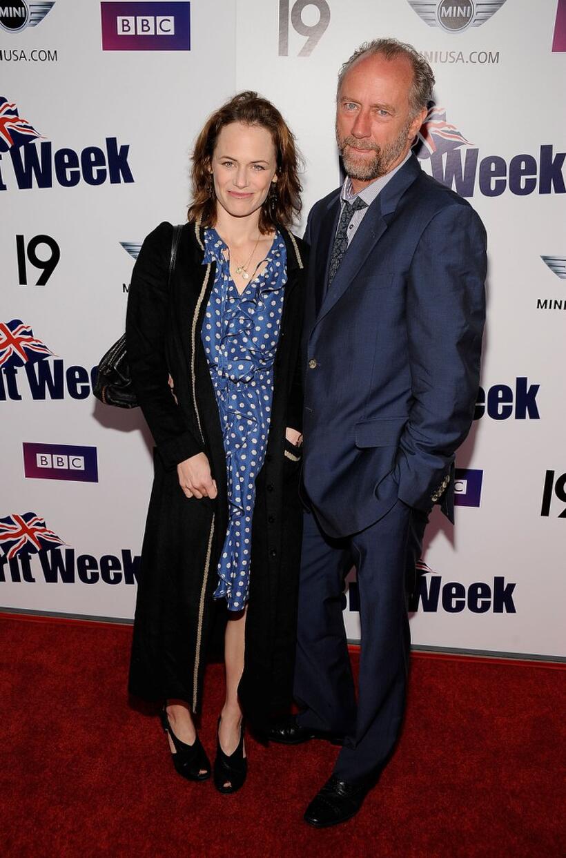 Sarah Clarke and Xander Berkeley at the Champagne Launch Of BritWeek 2009.