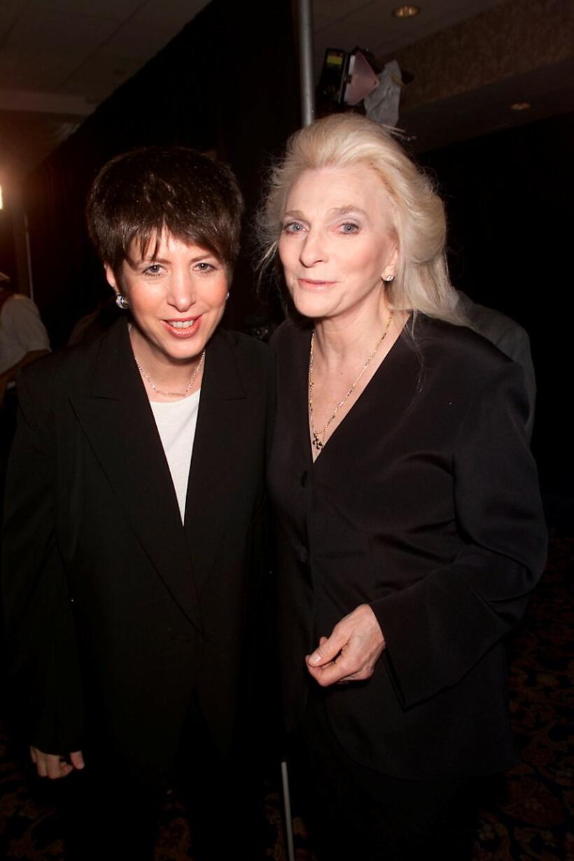 Diane Warrren and Judy Collins at the Songwriters Hall of Fame 32nd Annual Awards.