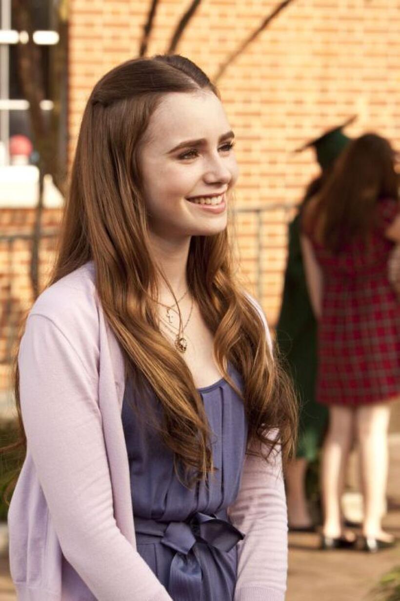Lily Collins as Collins in "The Blind Side."