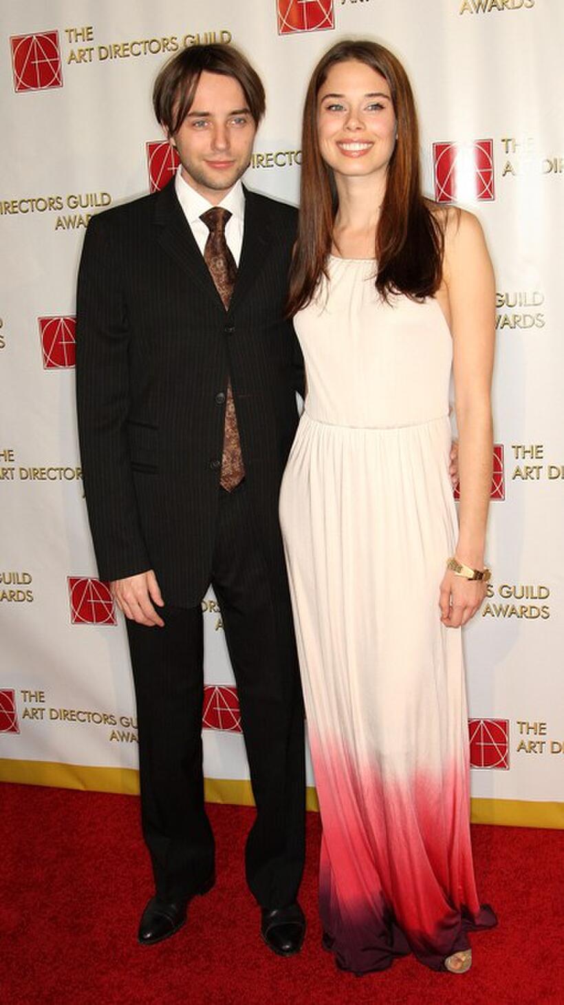 Vincent Kartheiser and Shanna Collins at the 13th Annual Art Directors Guild Awards.
