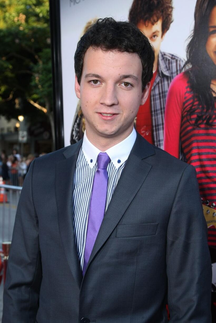 Gaelen Connell at the California premiere of "Bandslam."