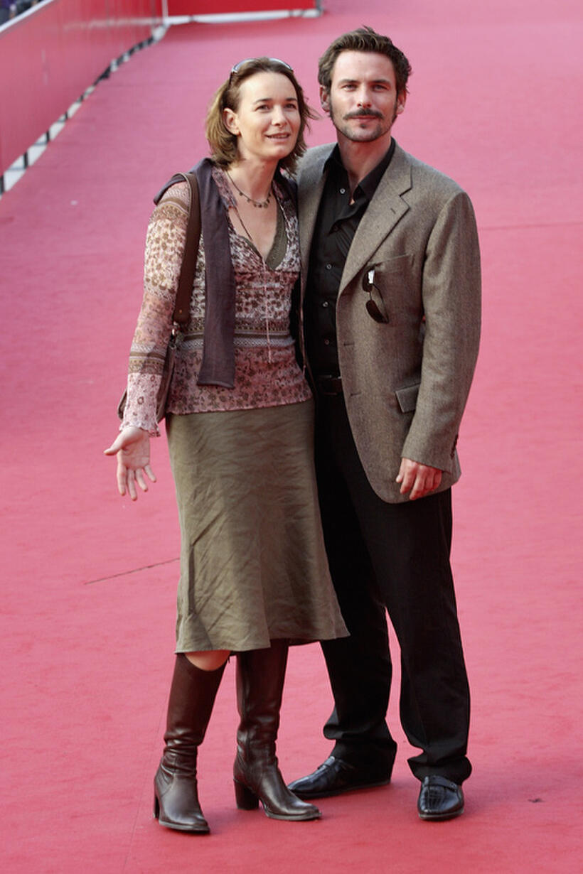 Anne Coesens and Sagamore Stevenin at the premiere of "Cages" during the sixth day of Rome Film Festival.