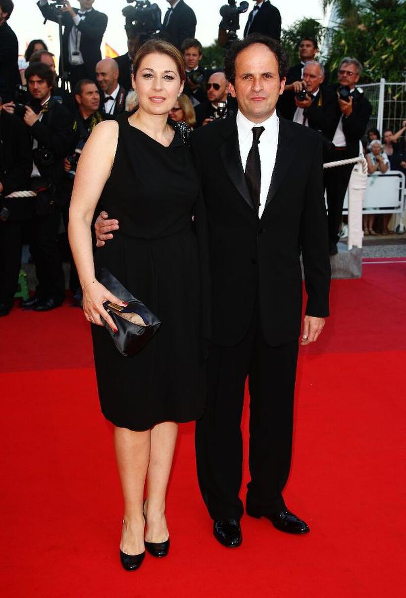 Valerie Benguigui and Lionel Abelanski at the premiere of "Broken Embraces" during the 62nd International Cannes Film Festival.