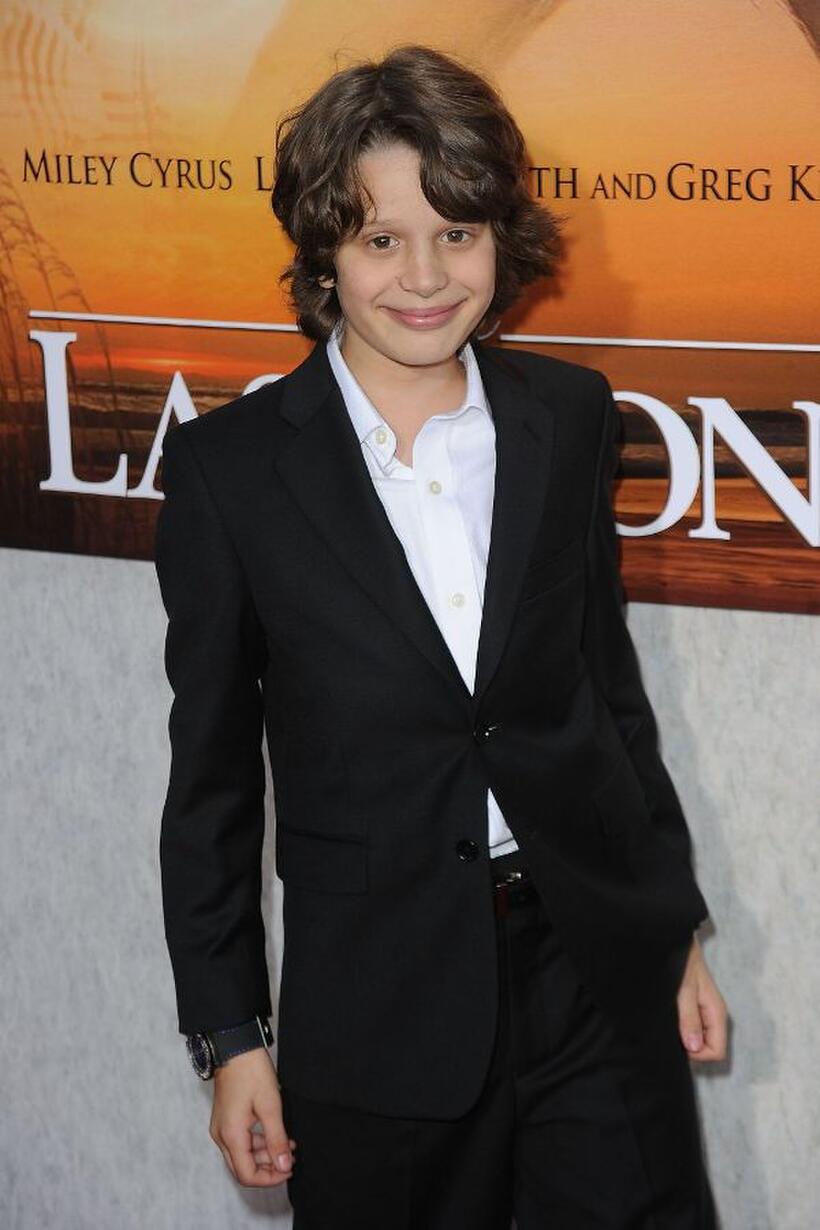 Bobby Coleman at the California premiere of "The Last Song."