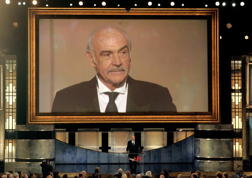Sean Connery at the after party for the 34th afi Life Achievement Award.