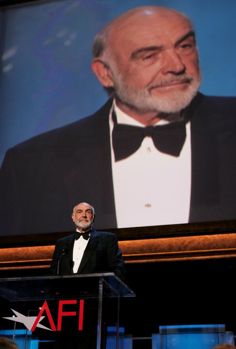 Sean Connery at the 35th afi Life Achievement Award tribute to Al Pacino.