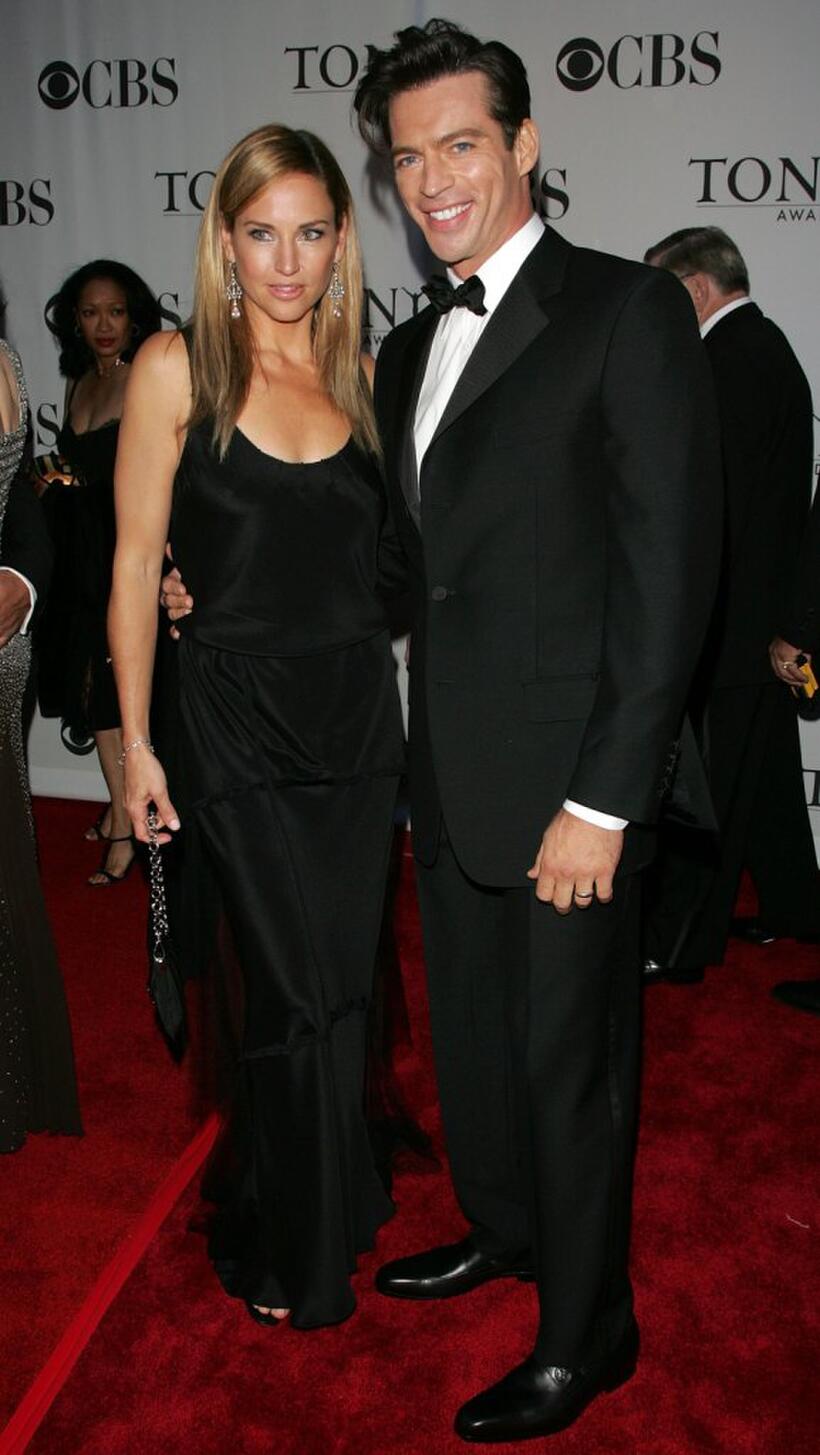 Jill Goodacre and her husband Harry Connick, Jr. at the 60th Annual Tony Awards.