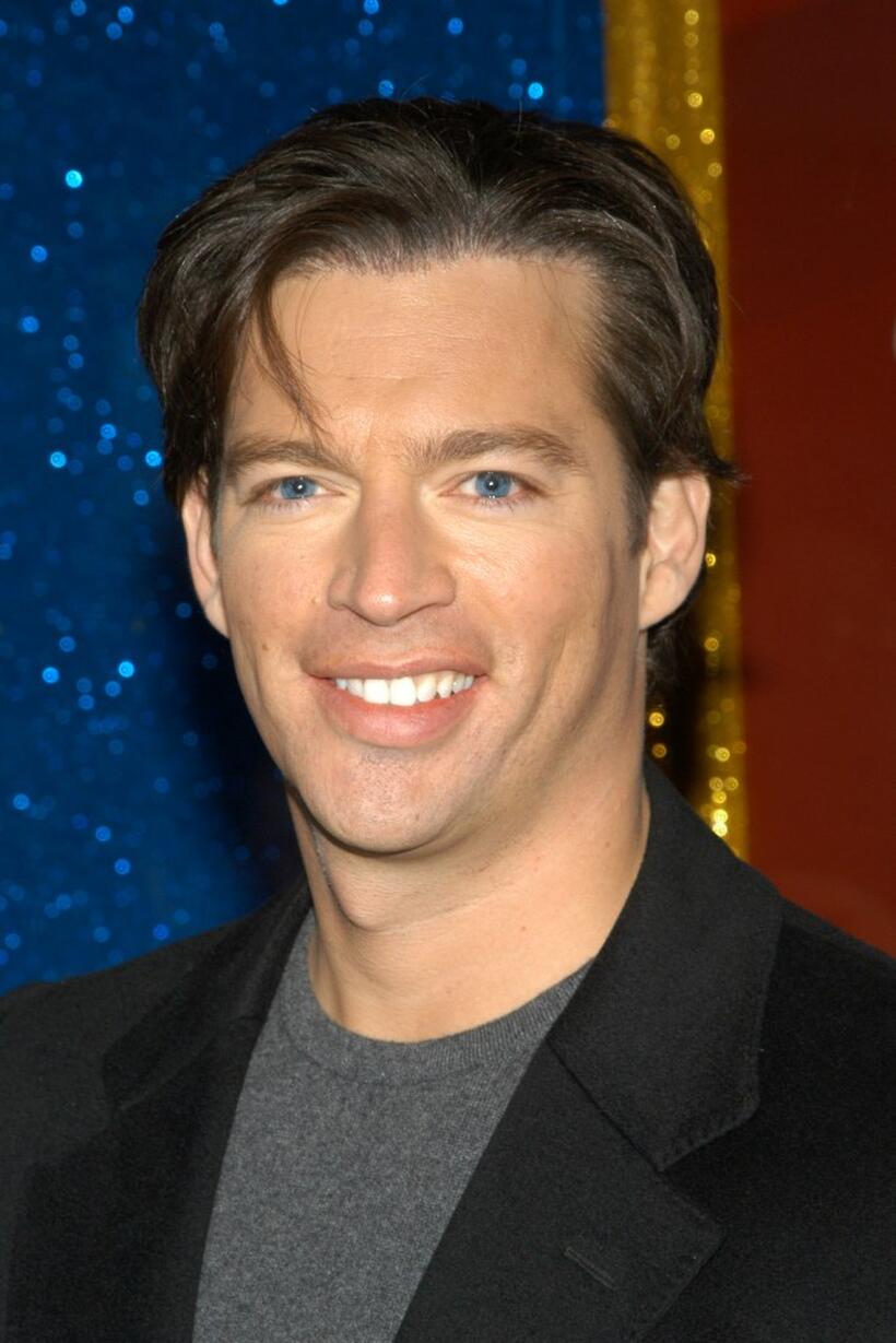 Harry Connick, Jr. at the unveiling of Bloomindales holiday window display.