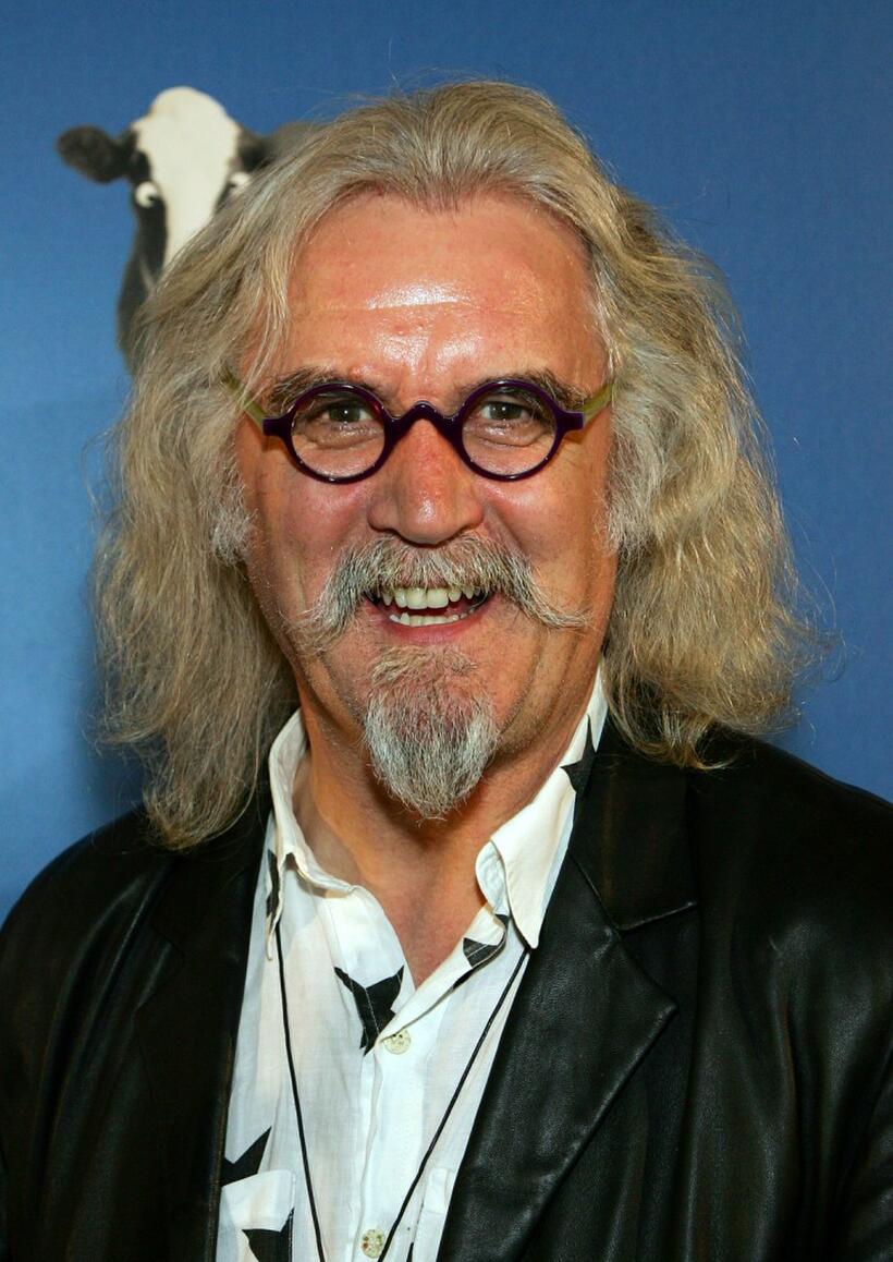 Billy Connolly at the premiere of "Monty Python's Spamalot."