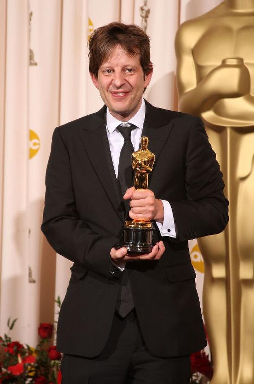Christian Colson at the press room during the 81st Annual Academy Awards.