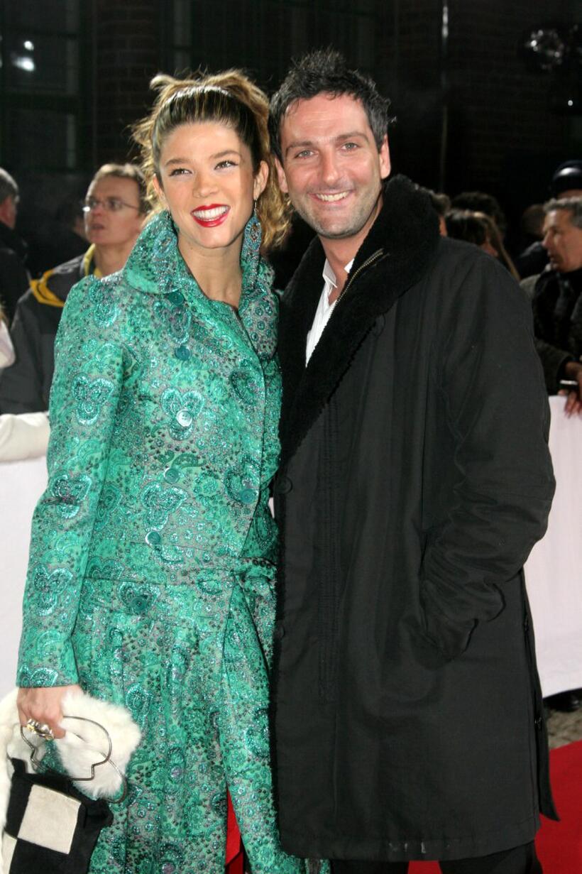 Juana Acosta and Ernesto Alterio at the European Film Awards 2005.