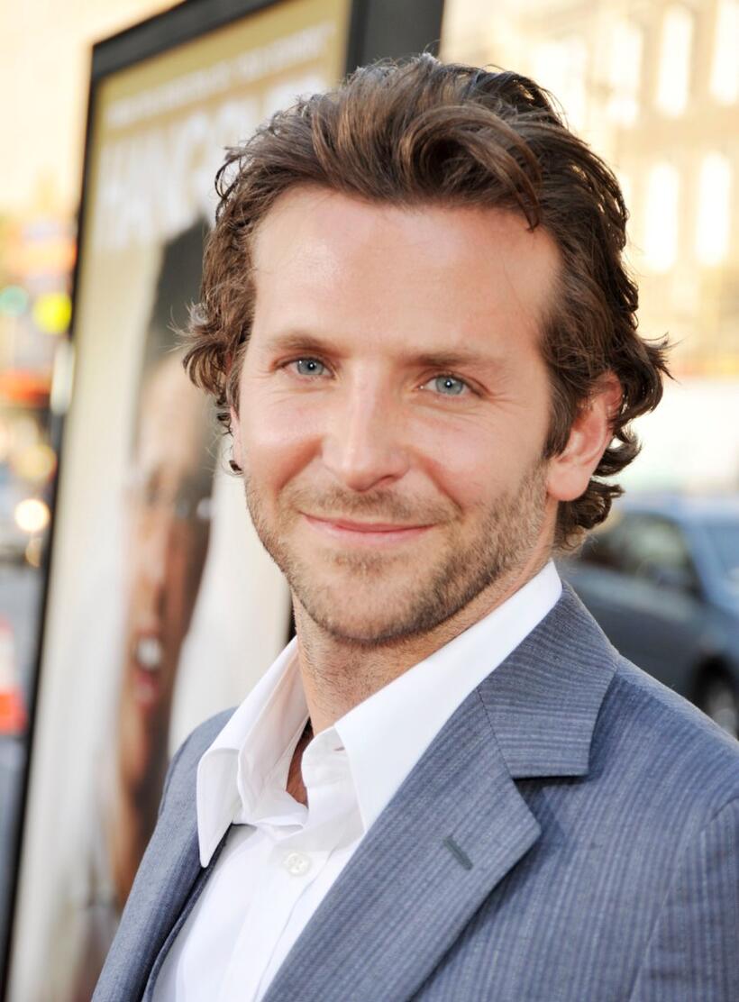 Bradley Cooper at the premiere of "Hangover."